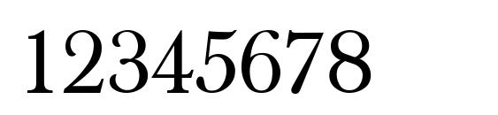 NewBaskerville Normal Font, Number Fonts