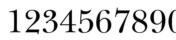 NewBaskervilleATT Font, Number Fonts