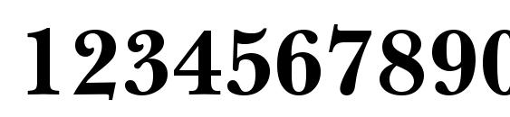 NewBaskervilleBTT Bold Font, Number Fonts