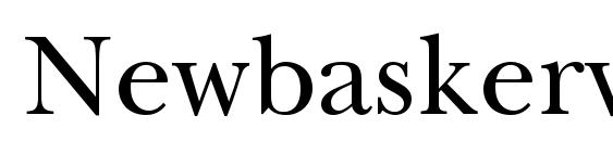 Newbaskervillec Font, Free Fonts