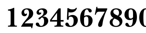 NewBaskervilleCTT Bold Font, Number Fonts