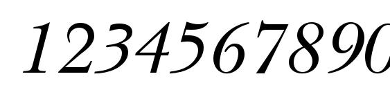 NewBaskervilleStd Italic Font, Number Fonts