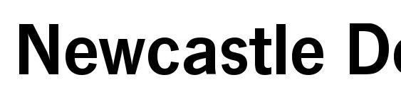 Newcastle Demi Font, Free Fonts