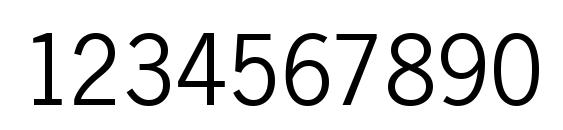 Newcastle Regular Font, Number Fonts