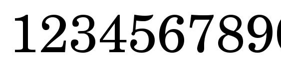 Newcentury Font, Number Fonts