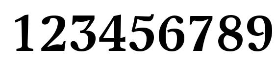 NewJournal Bold Font, Number Fonts