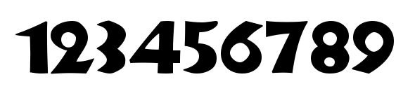 Newland Font, Number Fonts