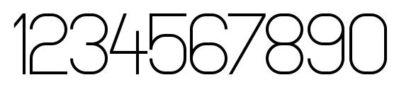 Newmedia Font, Number Fonts