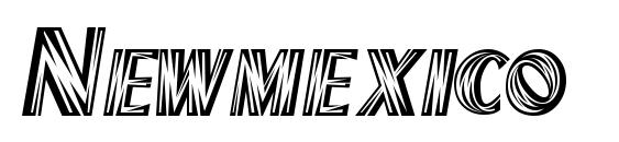 Newmexico font, free Newmexico font, preview Newmexico font