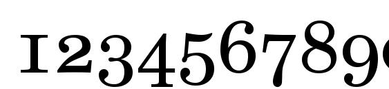 NewMilleniumSchlbkExpt SH Font, Number Fonts