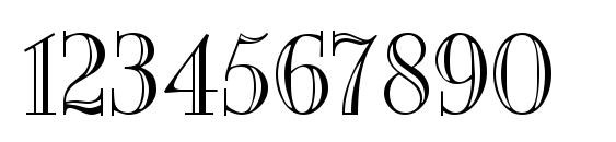 NewOrleansEngraved Regular DB Font, Number Fonts