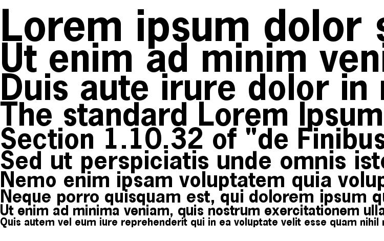 specimens News Gothic LT Bold font, sample News Gothic LT Bold font, an example of writing News Gothic LT Bold font, review News Gothic LT Bold font, preview News Gothic LT Bold font, News Gothic LT Bold font