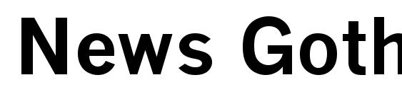 News Gothic MT Bold font, free News Gothic MT Bold font, preview News Gothic MT Bold font
