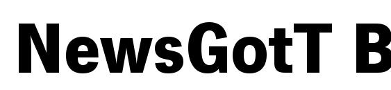 NewsGotT Bold font, free NewsGotT Bold font, preview NewsGotT Bold font