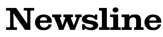 Newsline SF Bold font, free Newsline SF Bold font, preview Newsline SF Bold font