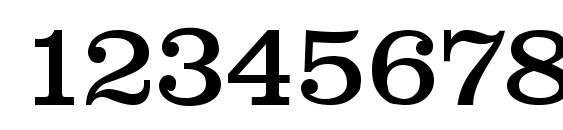 Newsline SF Font, Number Fonts