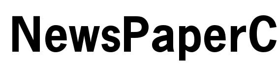 NewsPaperC Bold font, free NewsPaperC Bold font, preview NewsPaperC Bold font