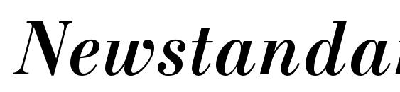 Newstandardc bolditalic Font