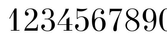 Newstandardc Font, Number Fonts