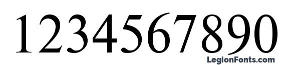 NewtonATT Font, Number Fonts