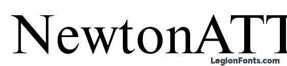 NewtonATT Font