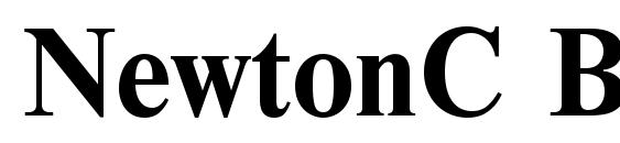 NewtonC Bold font, free NewtonC Bold font, preview NewtonC Bold font