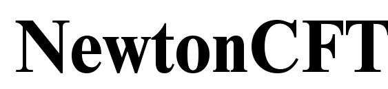 NewtonCFTT Bold Font