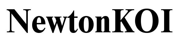 шрифт NewtonKOICTT Bold, бесплатный шрифт NewtonKOICTT Bold, предварительный просмотр шрифта NewtonKOICTT Bold
