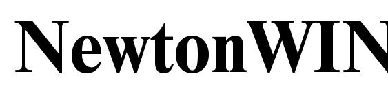 шрифт NewtonWINCTT Bold, бесплатный шрифт NewtonWINCTT Bold, предварительный просмотр шрифта NewtonWINCTT Bold