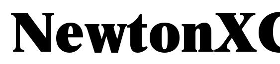 шрифт NewtonXC, бесплатный шрифт NewtonXC, предварительный просмотр шрифта NewtonXC