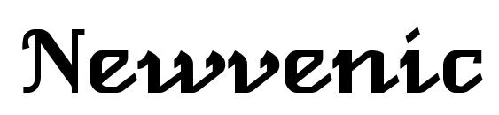 Newvenic font, free Newvenic font, preview Newvenic font