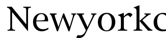Newyorkc font, free Newyorkc font, preview Newyorkc font