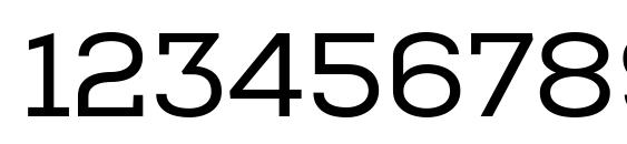 Nexa Slab Regular Font, Number Fonts