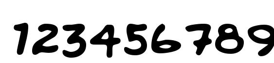 Nicholeshand regular Font, Number Fonts