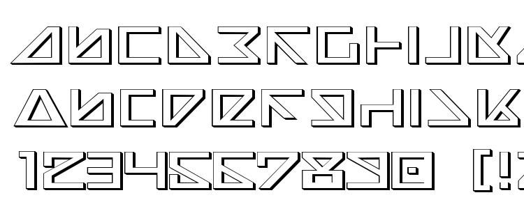 glyphs Nick Turbo Expanded 3D font, сharacters Nick Turbo Expanded 3D font, symbols Nick Turbo Expanded 3D font, character map Nick Turbo Expanded 3D font, preview Nick Turbo Expanded 3D font, abc Nick Turbo Expanded 3D font, Nick Turbo Expanded 3D font