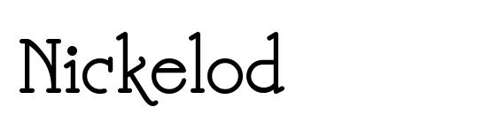 Nickelod font, free Nickelod font, preview Nickelod font