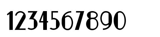 Nickerbocker NF Font, Number Fonts