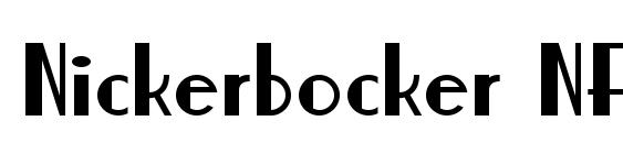 Nickerbocker NF font, free Nickerbocker NF font, preview Nickerbocker NF font