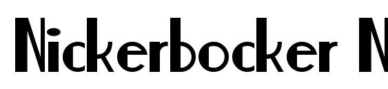 Nickerbocker Normal Font