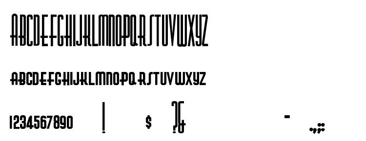 глифы шрифта Nickodemus Extremus, символы шрифта Nickodemus Extremus, символьная карта шрифта Nickodemus Extremus, предварительный просмотр шрифта Nickodemus Extremus, алфавит шрифта Nickodemus Extremus, шрифт Nickodemus Extremus