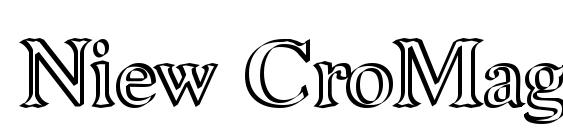 шрифт Niew CroMagnon Callig, бесплатный шрифт Niew CroMagnon Callig, предварительный просмотр шрифта Niew CroMagnon Callig