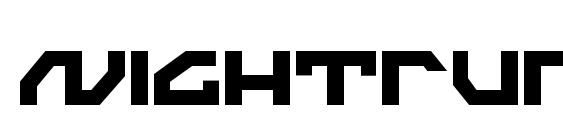 Nightrunner Condensed font, free Nightrunner Condensed font, preview Nightrunner Condensed font
