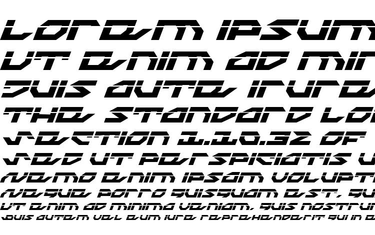 specimens Nightrunner Laser Italic font, sample Nightrunner Laser Italic font, an example of writing Nightrunner Laser Italic font, review Nightrunner Laser Italic font, preview Nightrunner Laser Italic font, Nightrunner Laser Italic font