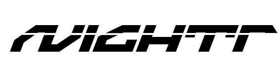 Nightrunner Laser Italic font, free Nightrunner Laser Italic font, preview Nightrunner Laser Italic font