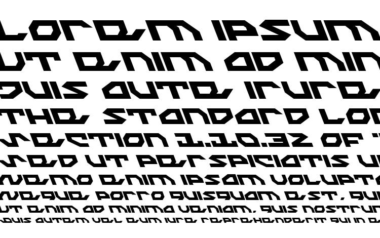 specimens Nightrunner Leftalic font, sample Nightrunner Leftalic font, an example of writing Nightrunner Leftalic font, review Nightrunner Leftalic font, preview Nightrunner Leftalic font, Nightrunner Leftalic font