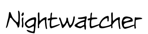 Nightwatcher BB font, free Nightwatcher BB font, preview Nightwatcher BB font