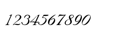 NIKLAS Regular Font, Number Fonts
