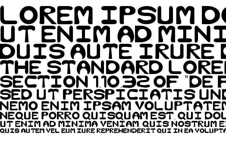 specimens Nimble Regular font, sample Nimble Regular font, an example of writing Nimble Regular font, review Nimble Regular font, preview Nimble Regular font, Nimble Regular font
