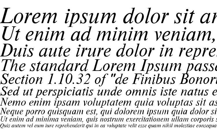 specimens NimbusRomDCY Italic font, sample NimbusRomDCY Italic font, an example of writing NimbusRomDCY Italic font, review NimbusRomDCY Italic font, preview NimbusRomDCY Italic font, NimbusRomDCY Italic font