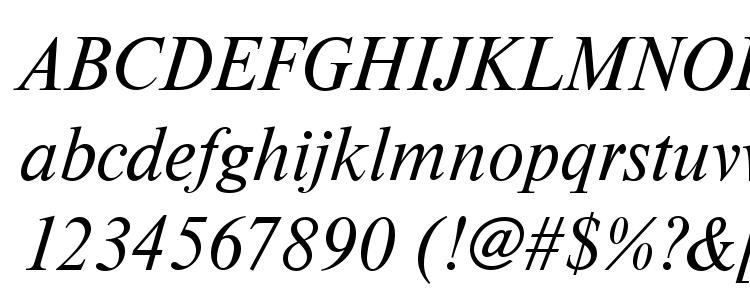 глифы шрифта NimbusRomDGR Italic, символы шрифта NimbusRomDGR Italic, символьная карта шрифта NimbusRomDGR Italic, предварительный просмотр шрифта NimbusRomDGR Italic, алфавит шрифта NimbusRomDGR Italic, шрифт NimbusRomDGR Italic